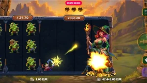 Tampilan visual karakter monyet dalam game Monkey Money oleh TrueLab